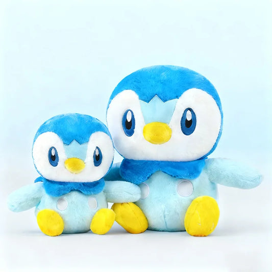 Big Size Kawaii Piplup Plush Toy Pokemon Penguin Stuffed Anime Doll Very Soft Cuddly Plushie Birthday Gifts For Fans