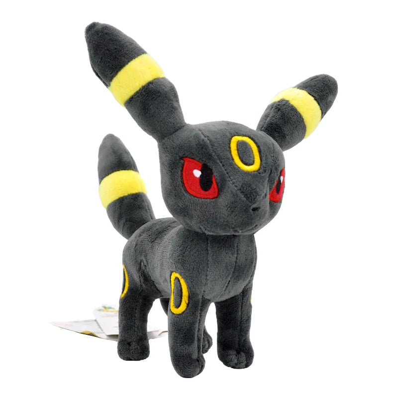 Complete set for sale The Eevee Family Pokemon Plush Toys Sylveon Peluche Umbreon Vaporeon Flareon Pikachu Stuffed Dolls Gift
