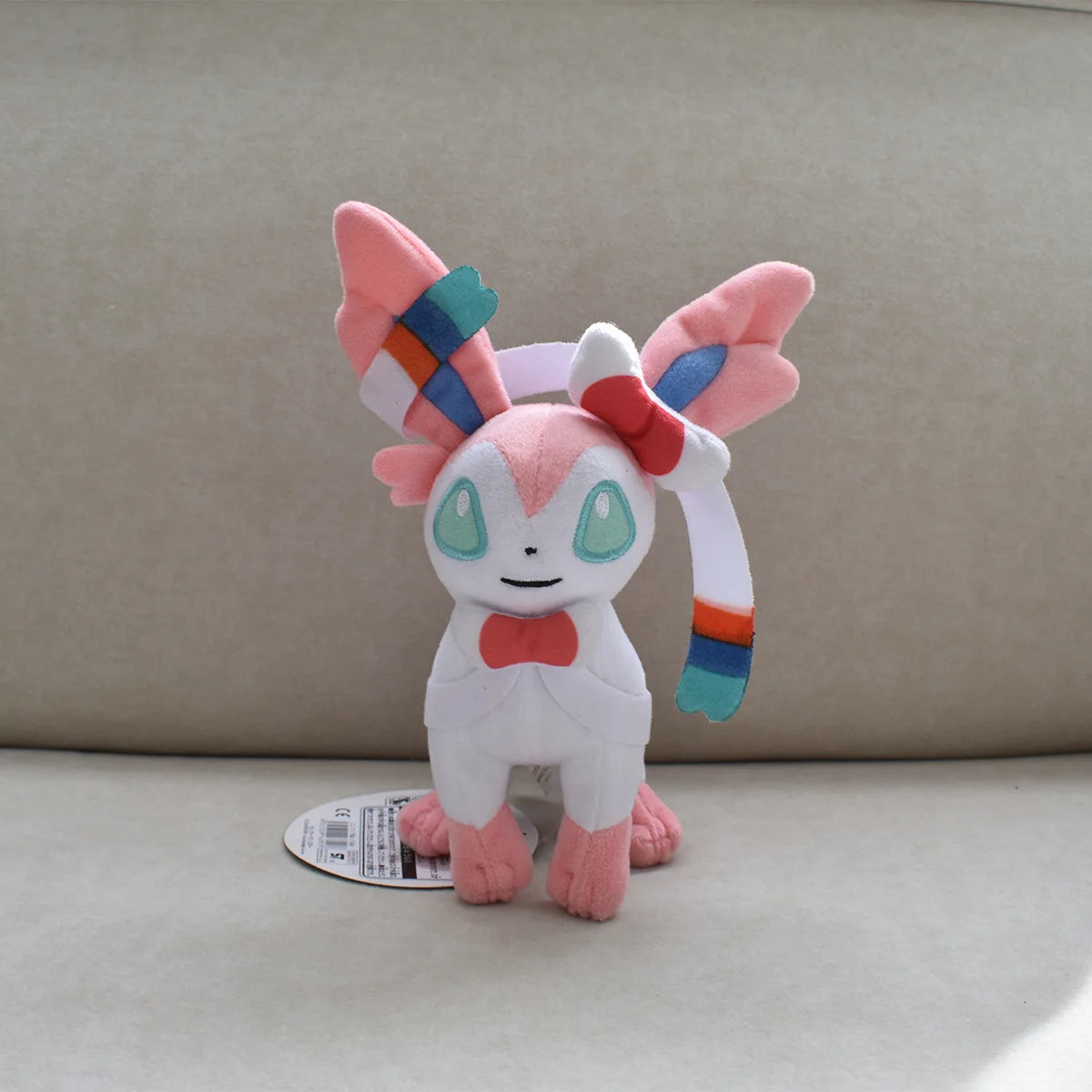 Complete set for sale The Eevee Family Pokemon Plush Toys Sylveon Peluche Umbreon Vaporeon Flareon Pikachu Stuffed Dolls Gift
